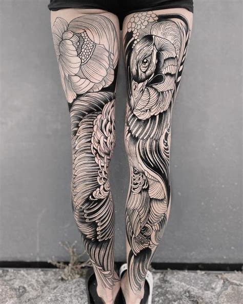 leg tattoos for guys|25 Epic Leg Tattoos for Men in 2024